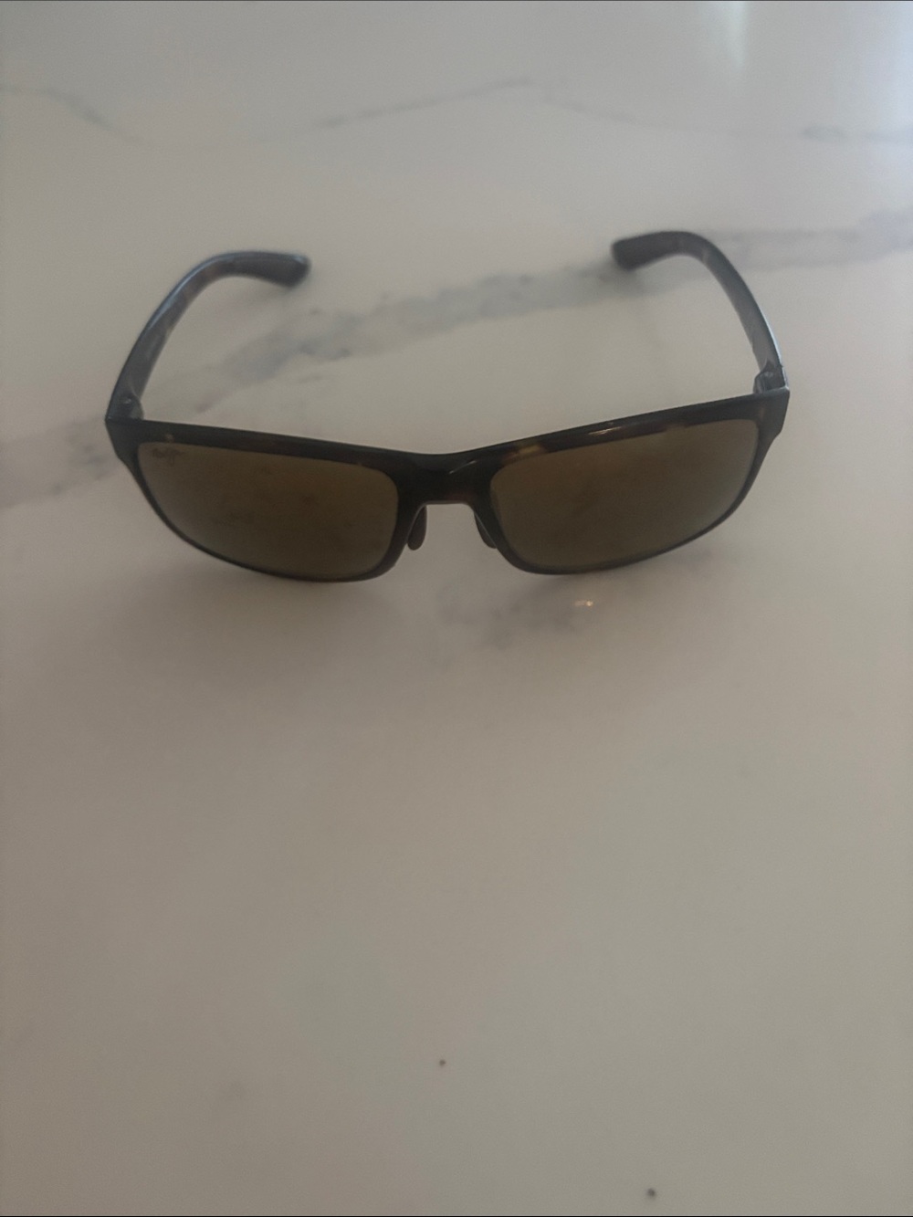 Maui Jim Brown Tortoise Frame Polarized Sunglasses with Brown Lenses